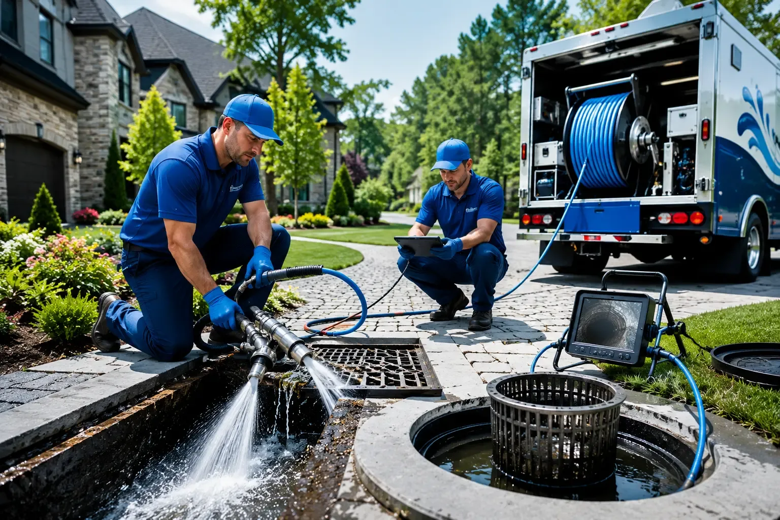 Local outdoor drain cleaning professionals in Elmo, UT